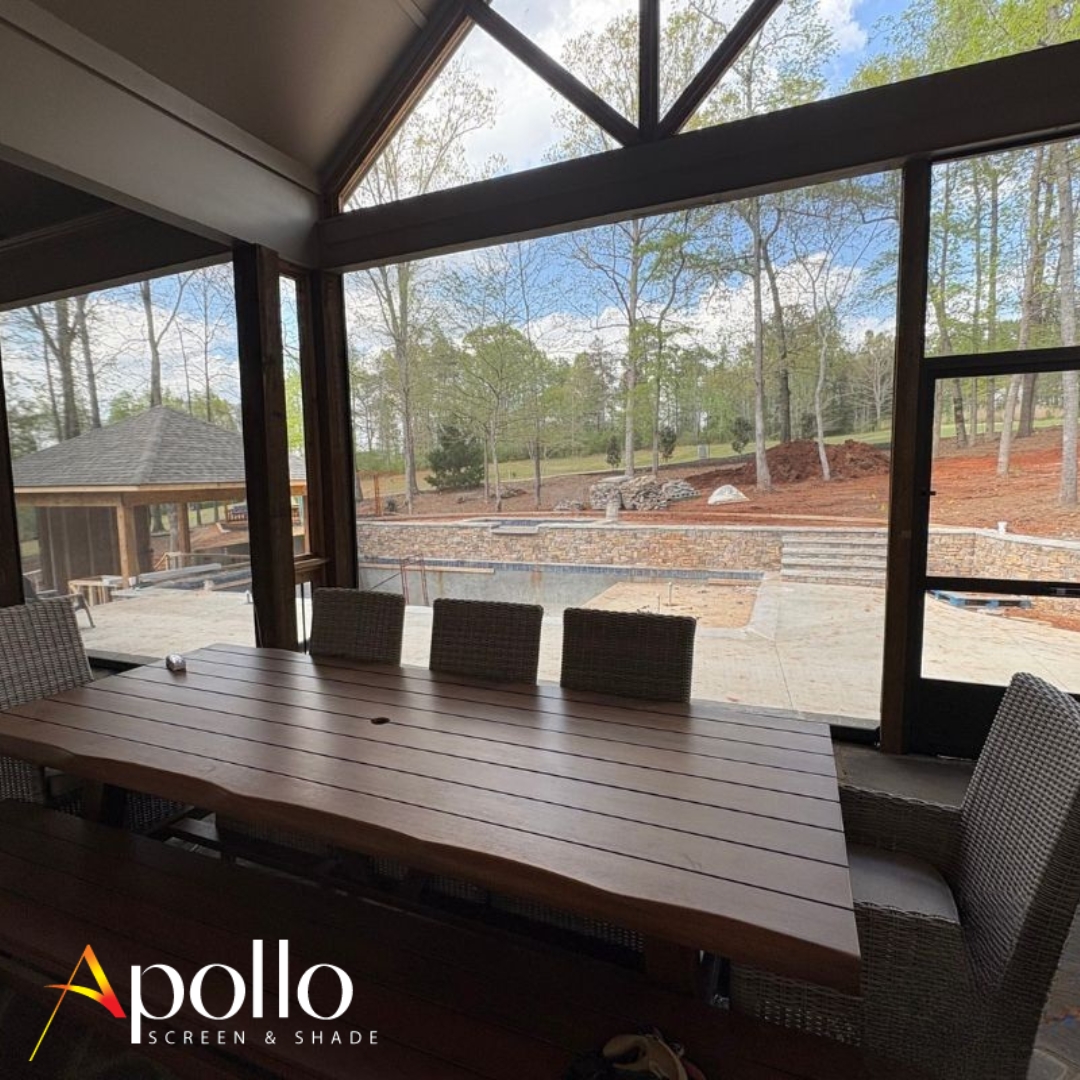 Apollo Screens Charm of A Screen Door and The Brains of A Motorized System.